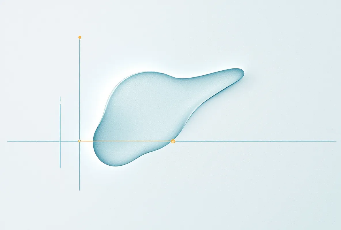 How much liver fat changed in each trial?